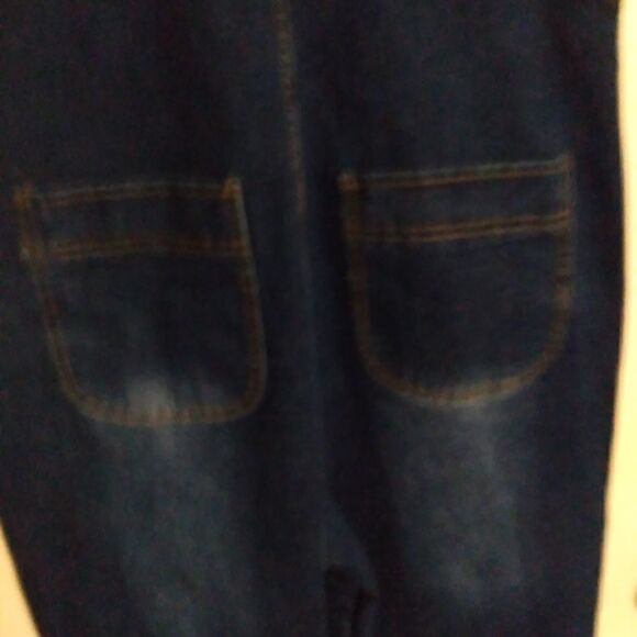 Overall Denim Jeans Size Large - Picture 10 of 11
